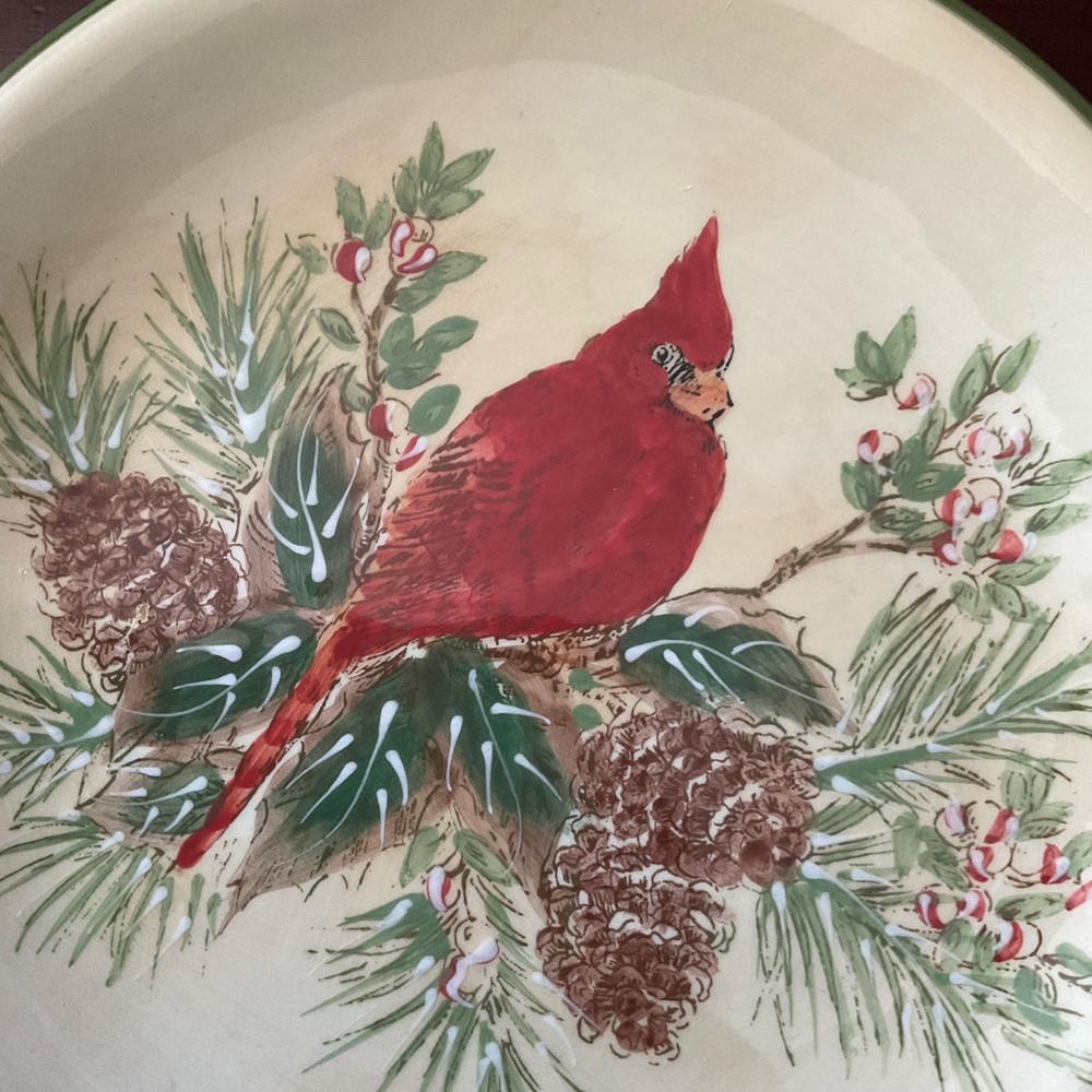 Pacific Rim 8” Cardinal Plate - Picture 2 of 6
